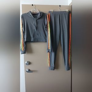 Crop top Two piece set